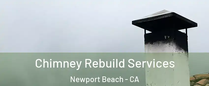  Chimney Rebuild Services Newport Beach - CA