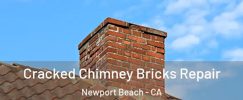  Cracked Chimney Bricks Repair Newport Beach - CA