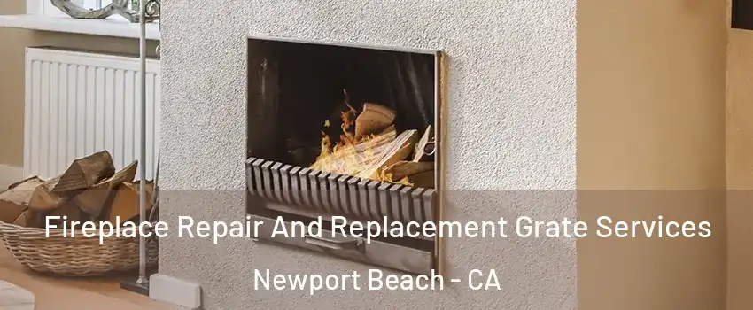  Fireplace Repair And Replacement Grate Services Newport Beach - CA