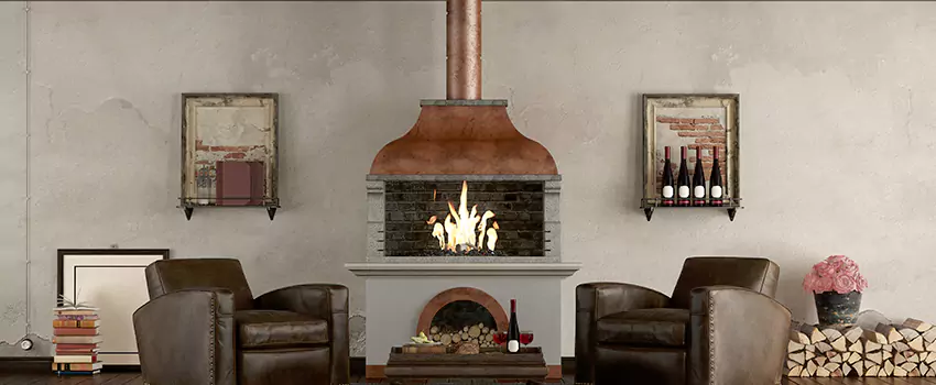 Thelin Hearth Products Providence Pellet Insert Fireplace Installation in Newport Beach, CA