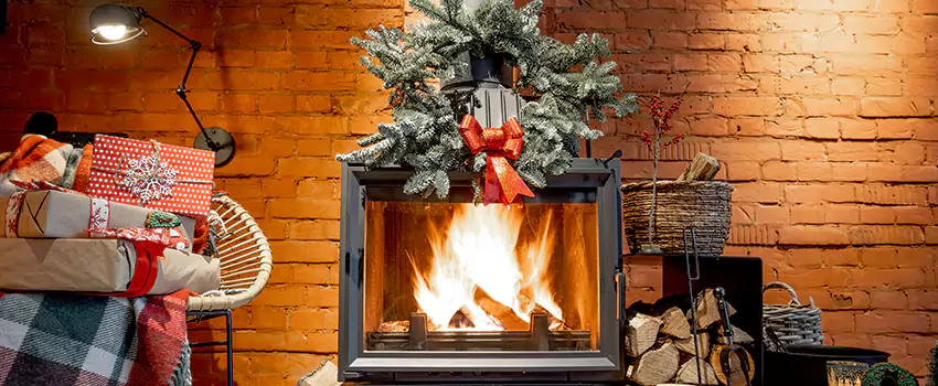 Travis Industries Linear Gas Fireplace Installation in Newport Beach, California