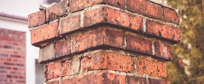 Cracked Chimney Bricks Repair Cost in Newport Beach, California