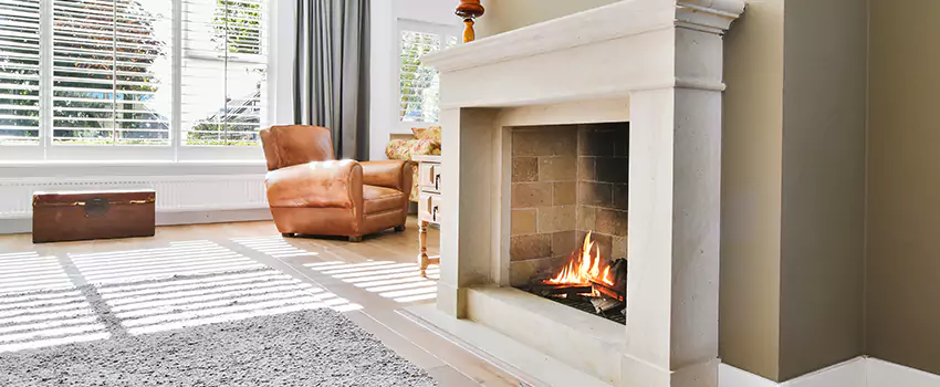 Vintage Fireplace Refacing in Newport Beach, California