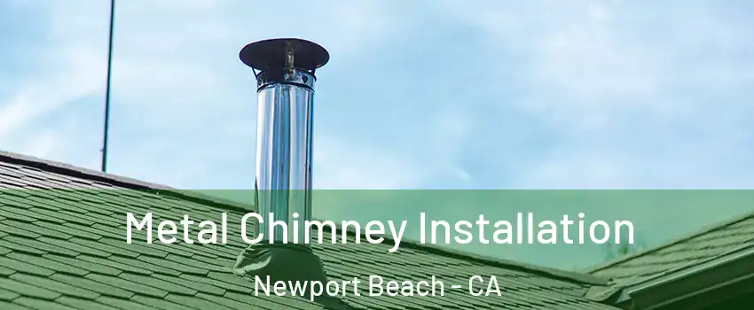  Metal Chimney Installation Newport Beach - CA