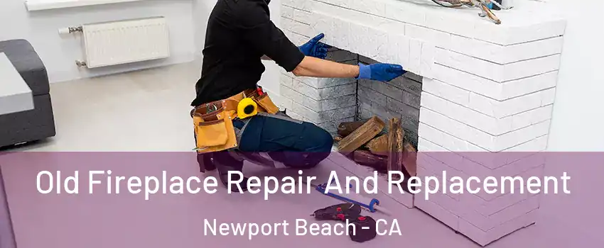  Old Fireplace Repair And Replacement Newport Beach - CA